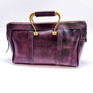 Radiance Leather Raza Clutch - A Stunning Beauty for Every Elegant Woman -100% Cowhide with Madonna print Vintage