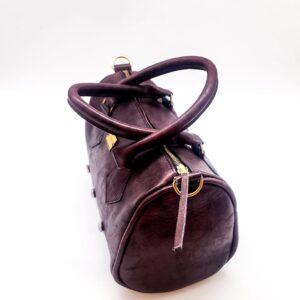 Radiance Leather Jaber Handbag - A Must-Have Practical Companion for Every Woman- 100% Cowhide Seal Print (Vintage)